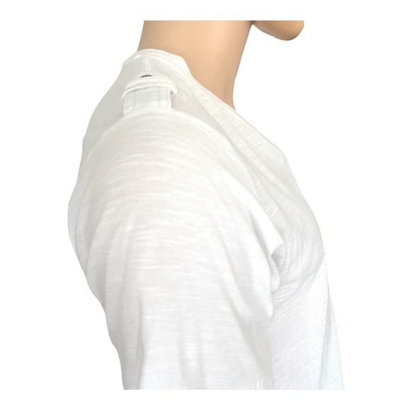 Lion Crest by English Laundry top/shirt Men L white V-neck short sleeves logo - Picture 5 of 12